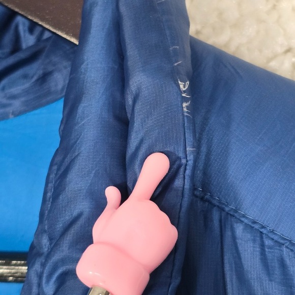 Eddie Bauer Vest Mens XL Tall Blue First Ascent Down Puffer Hiking Outdoors READ - Picture 7 of 15